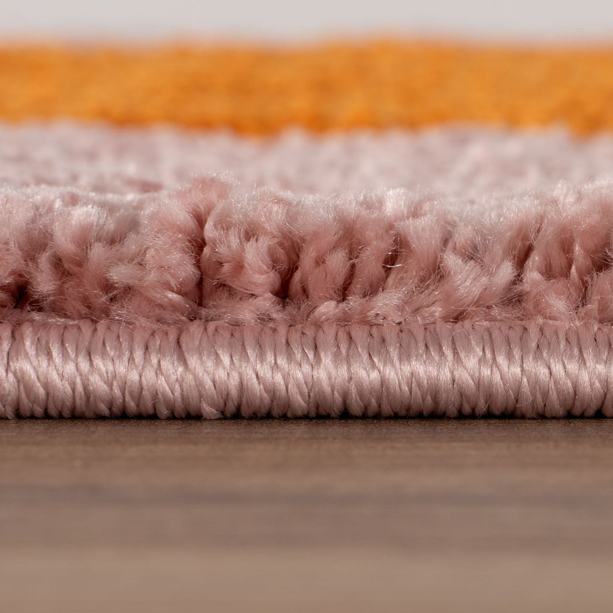 Sorbet Stripe Rug — pile detail