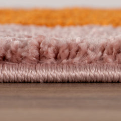 Sorbet Stripe Rug — pile detail