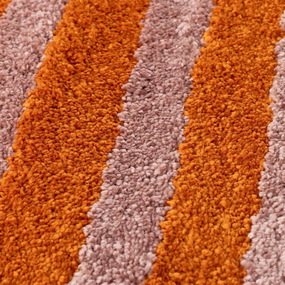 Sorbet Stripe Rug — surface detail
