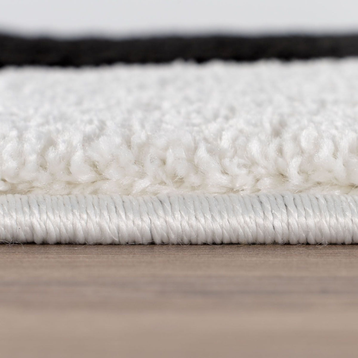 Ink Scribble Rug — pile detail