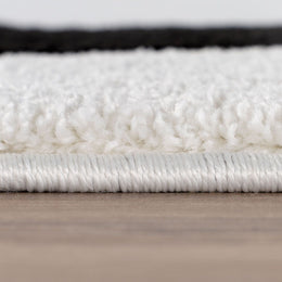 Ink Scribble Rug — pile detail