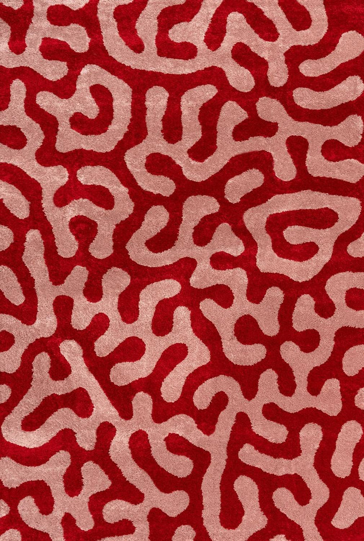Cherry Scribble Rug