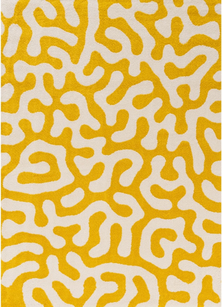 Lemon Scribble Rug