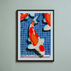 Koi Fish Print