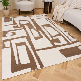 Umber Form Rug — front product view