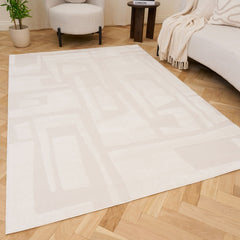 Chalk Form Rug — front product view