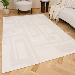 Chalk Form Rug — front product view
