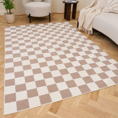 Sand Tile Rug — front product view