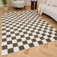 Moss Tile Rug — front product view