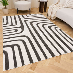 Slate Frame Rug — front product view
