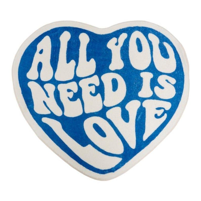 Love Heart Non Slip Rug - Sickhaus