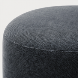 Full foam construction of The Mallow Chaise Sofa in Midnight Blue