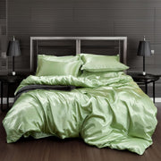 Mint Dream Silk Bedding Set - Sickhaus