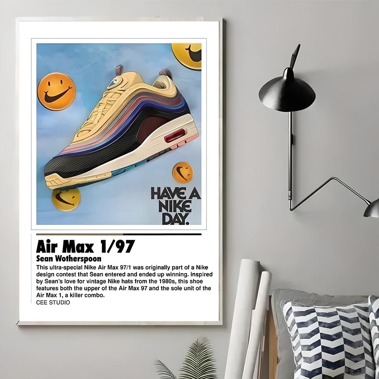 Air Max 1/97 Canvas Print