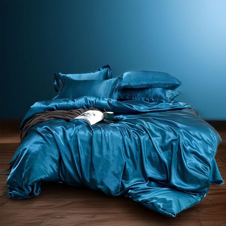 Ocean Sapphire Silk Bedding Set - Sickhaus