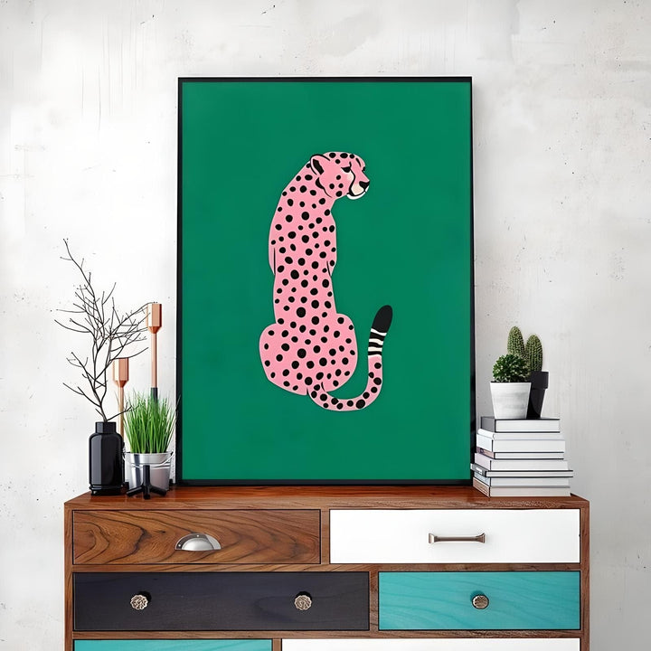 Pink Tiger Canvas Print - Sickhaus