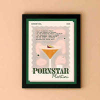 Pornstar Martini Cocktail Print - Sickhaus - Quirky Home Accessories UK