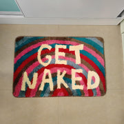 Rainbow Get Naked Bath Mat - Sickhaus