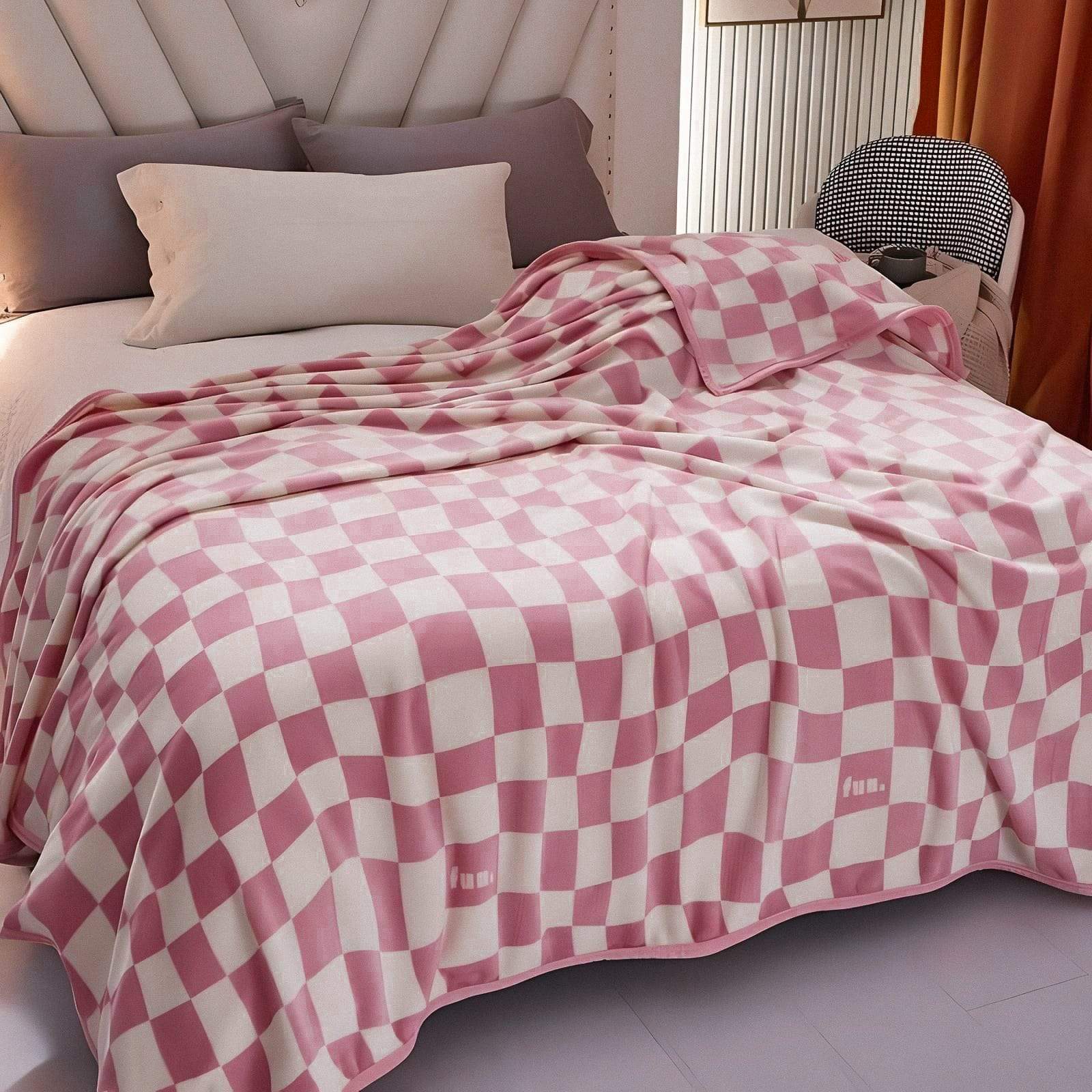 Retro Checkerboard Blankets