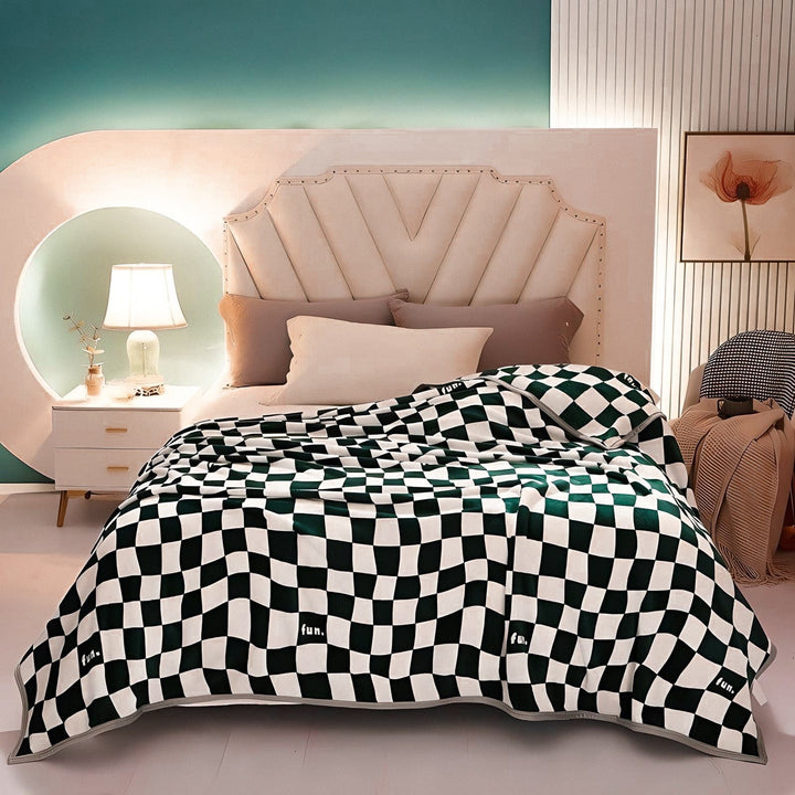 Retro Checkerboard Blankets - Sickhaus