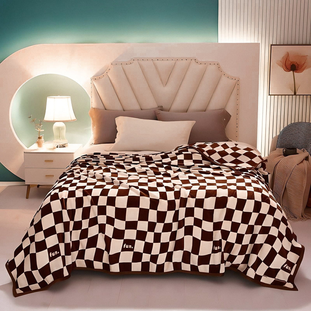 Retro Checkerboard Blankets - Sickhaus