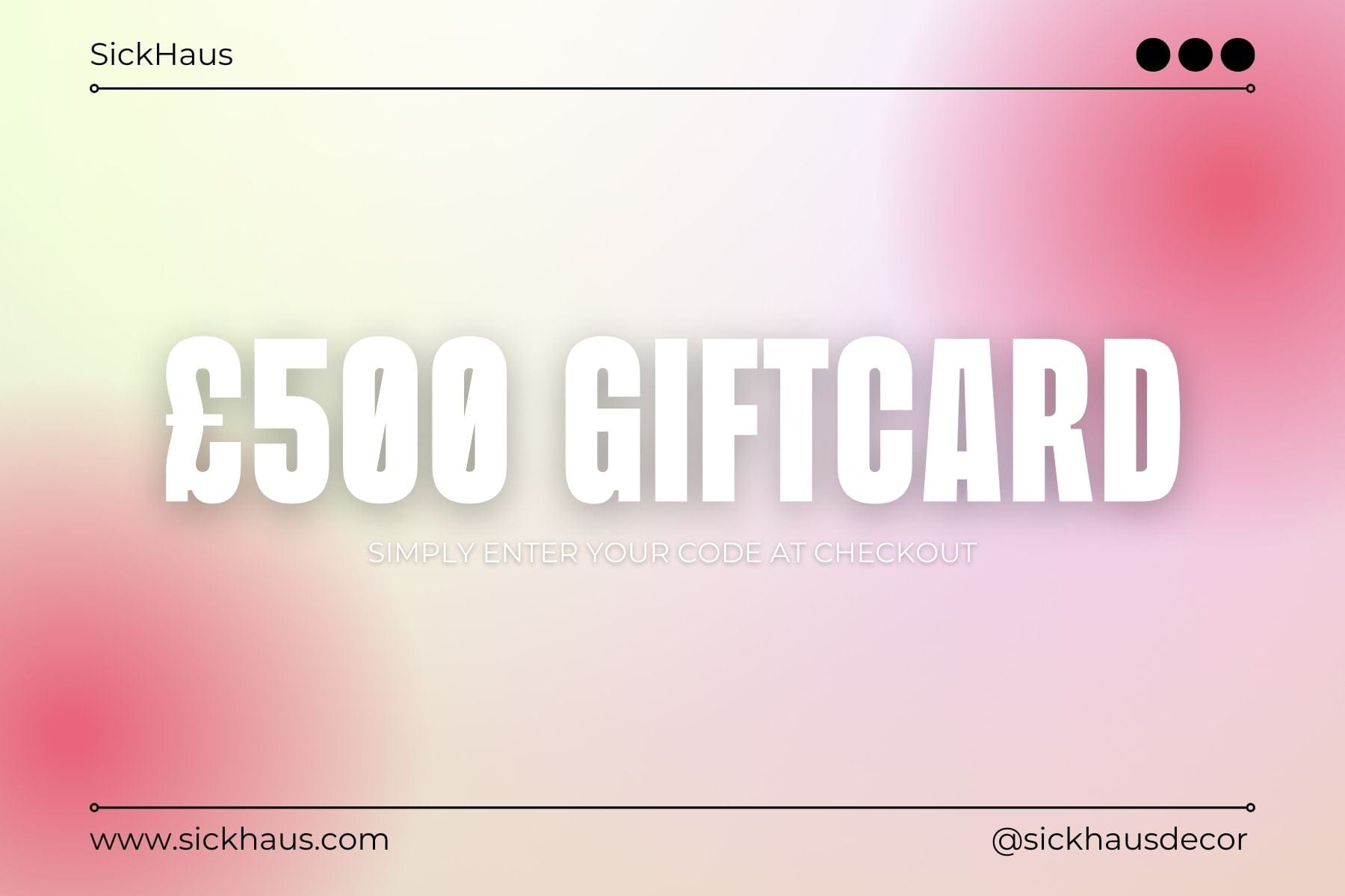 SickHaus Giftcard - Sickhaus