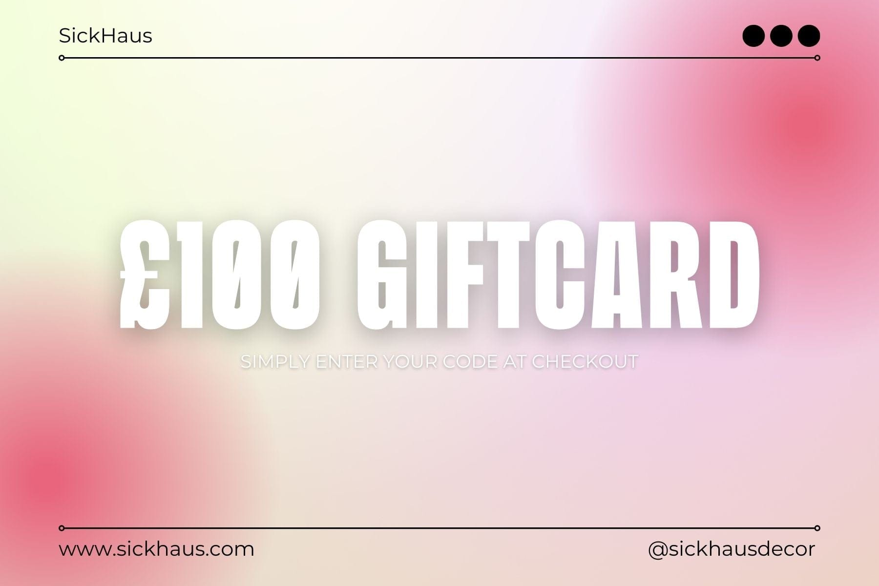 SickHaus Giftcard - Sickhaus