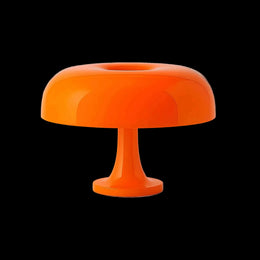 Acrylic mushroom lamp with four E14 bulb sockets