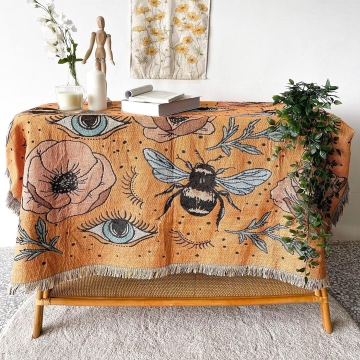 The Bumble Bee Tapestry / Throw - Sickhaus