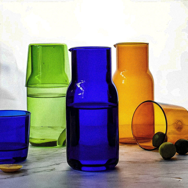 'The Groove' Glass Carafe Set - Sickhaus