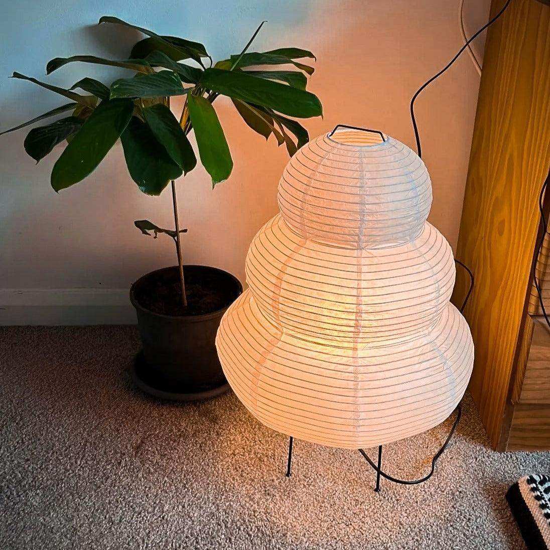 40 × 60cm Japanese paper lamp for reading corners