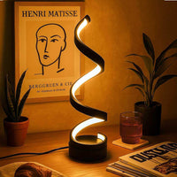 The Spiral Table Lamp - Sickhaus - Quirky Home Accessories UK