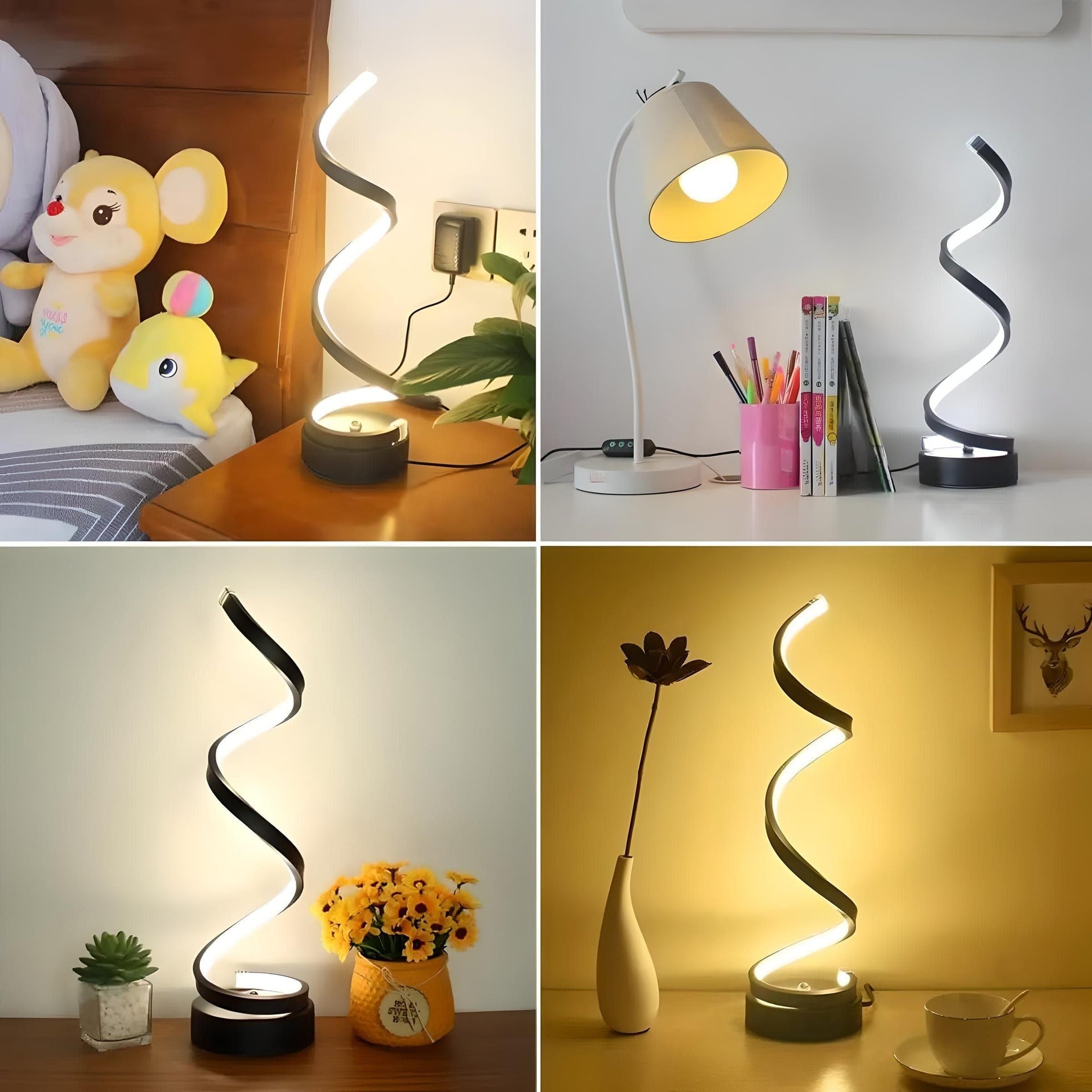 The Spiral Table Lamp - Sickhaus