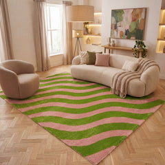 Garden Ripple Rug — room-scale view