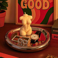 Wobbly Chrome Tray - Sickhaus - Quirky Home Accessories UK