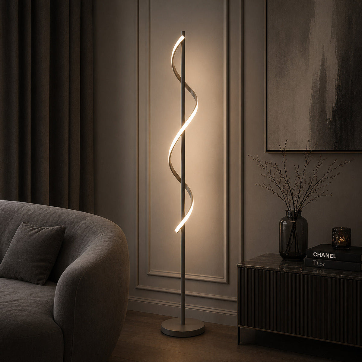 Juno LED Putty Floor Lamp – product view 2