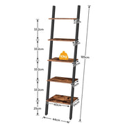 5 Tier Ladder Storage Shelf - Sickhaus