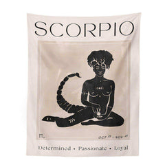 Astrology Tapestry shown at full scale