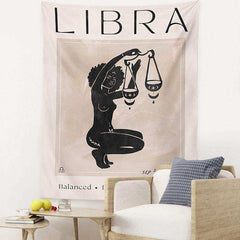 Astrology Tapestry collection with twelve zodiac designs