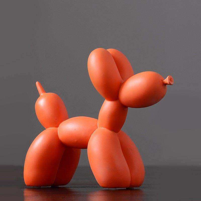 Compact 23cm Balloon Dog Sculpture