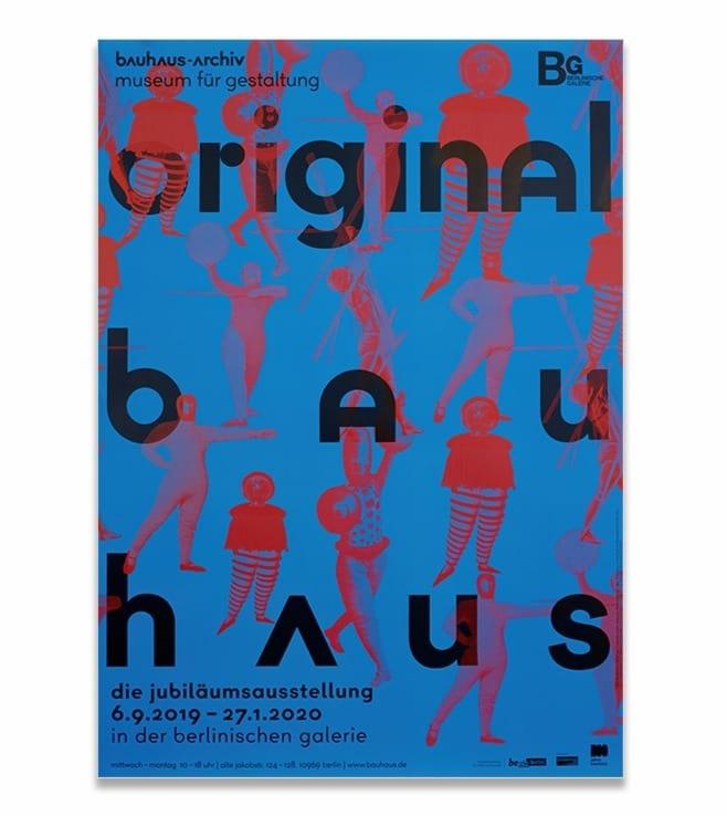 Bauhaus Blue Canvas Print - Sickhaus