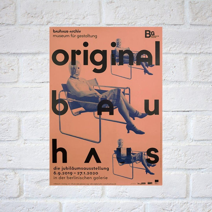 Bauhaus Orange Canvas Print - Sickhaus