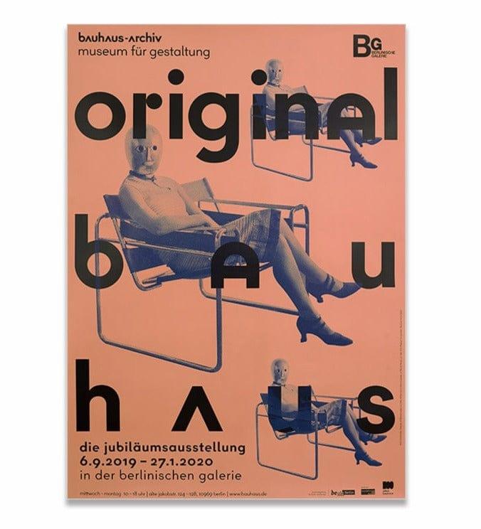 Bauhaus Orange Canvas Print - Sickhaus