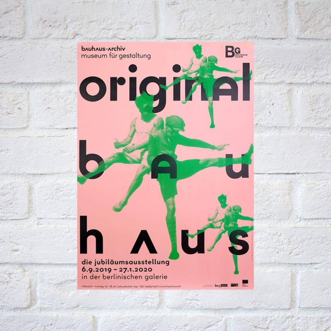 Bauhaus Pink Canvas Print - Sickhaus
