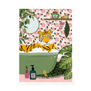 Botanical Tiger Canvas Print - Sickhaus