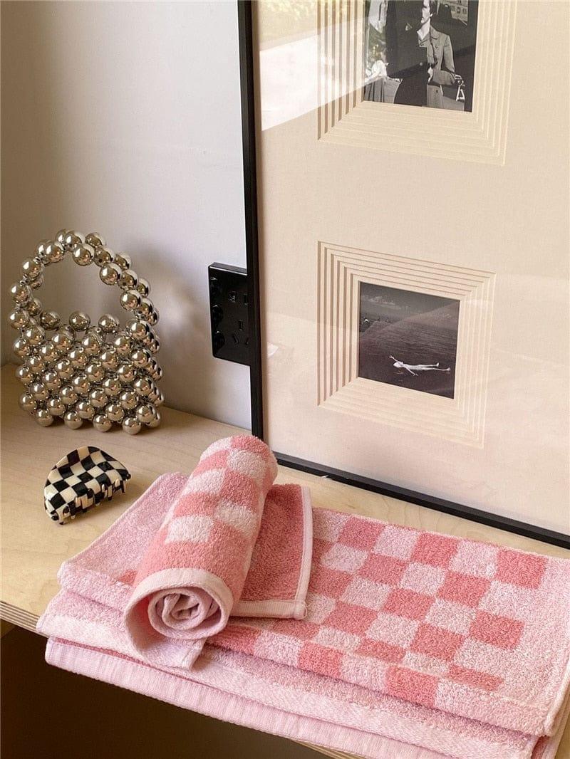 Checkerboard Bath Towels - Sickhaus