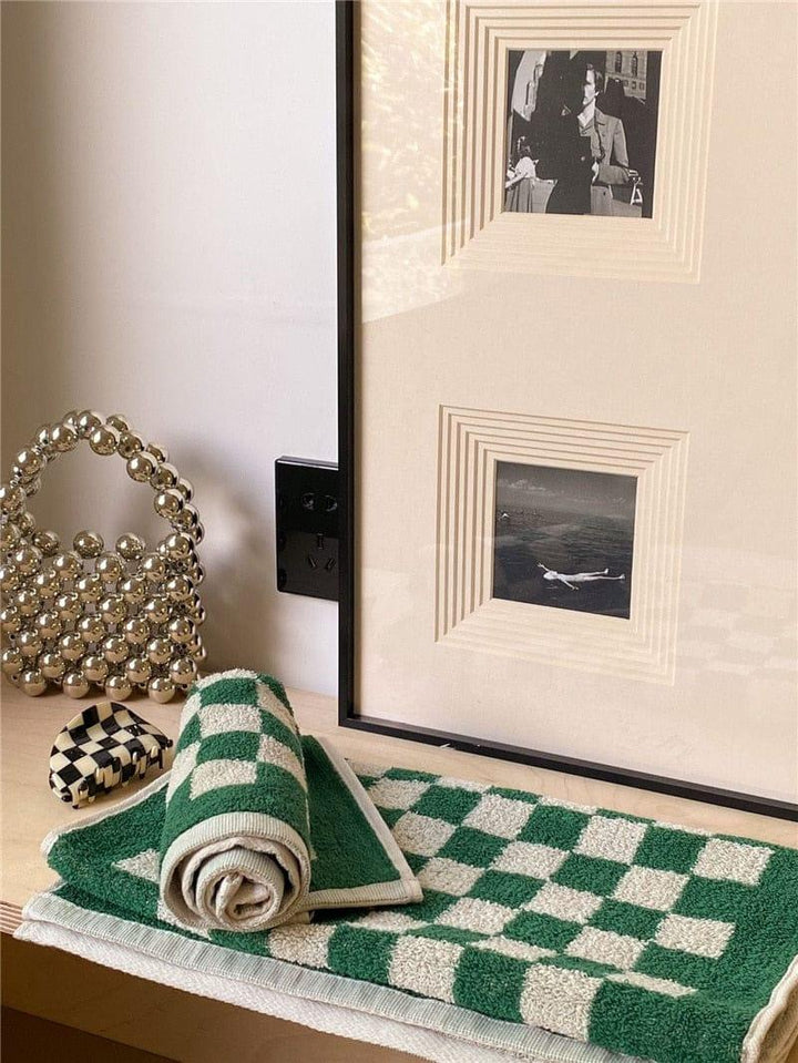 Checkerboard Bath Towels - Sickhaus