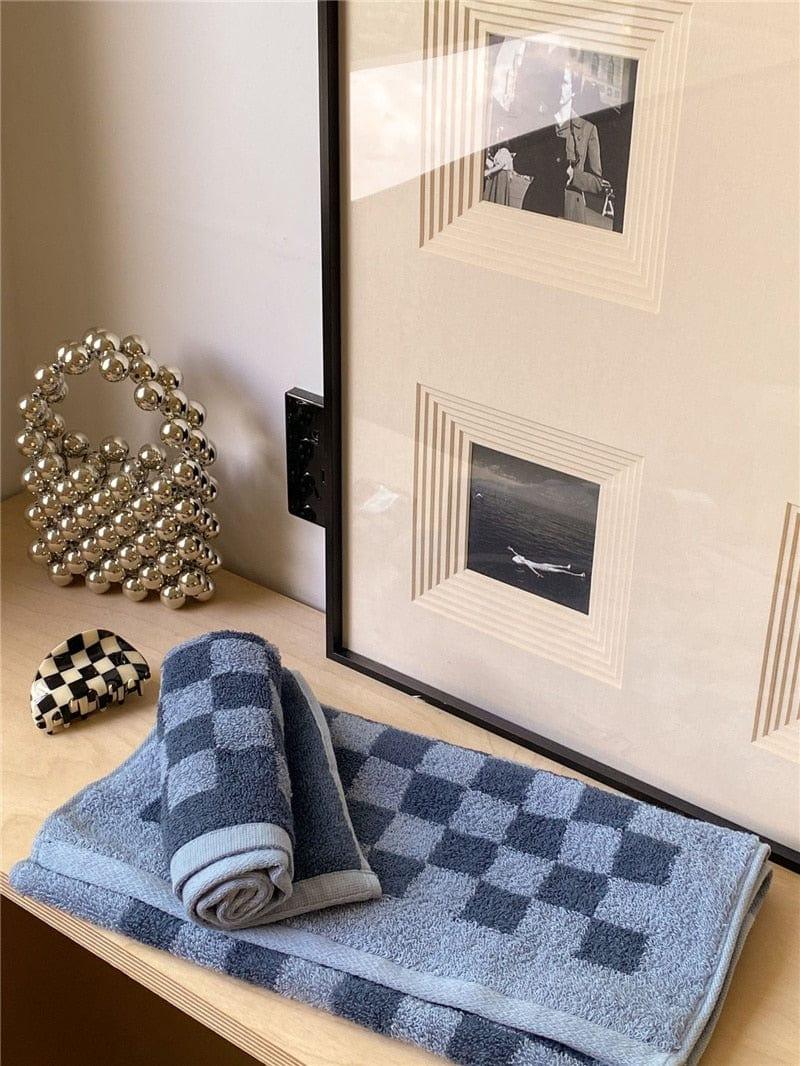 Checkerboard Bath Towels - Sickhaus