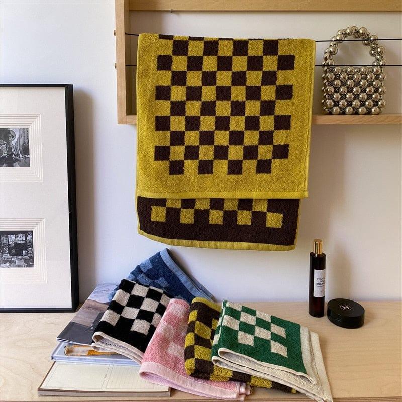 Checkerboard Bath Towels - Sickhaus