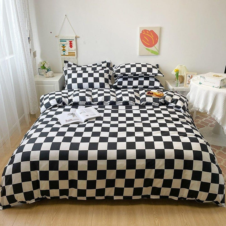 Checkerboard Bedding Set (7 Styles) - Sickhaus - Quirky Home Accessories UK